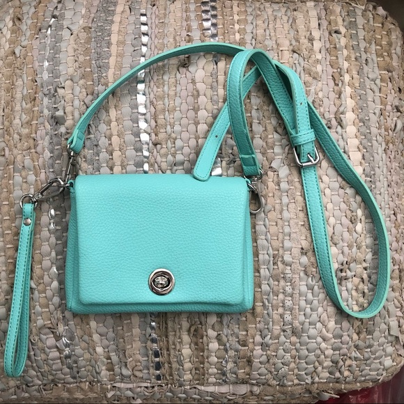 Turquoise Charming Charline Purse / Clutch - Picture 1 of 11